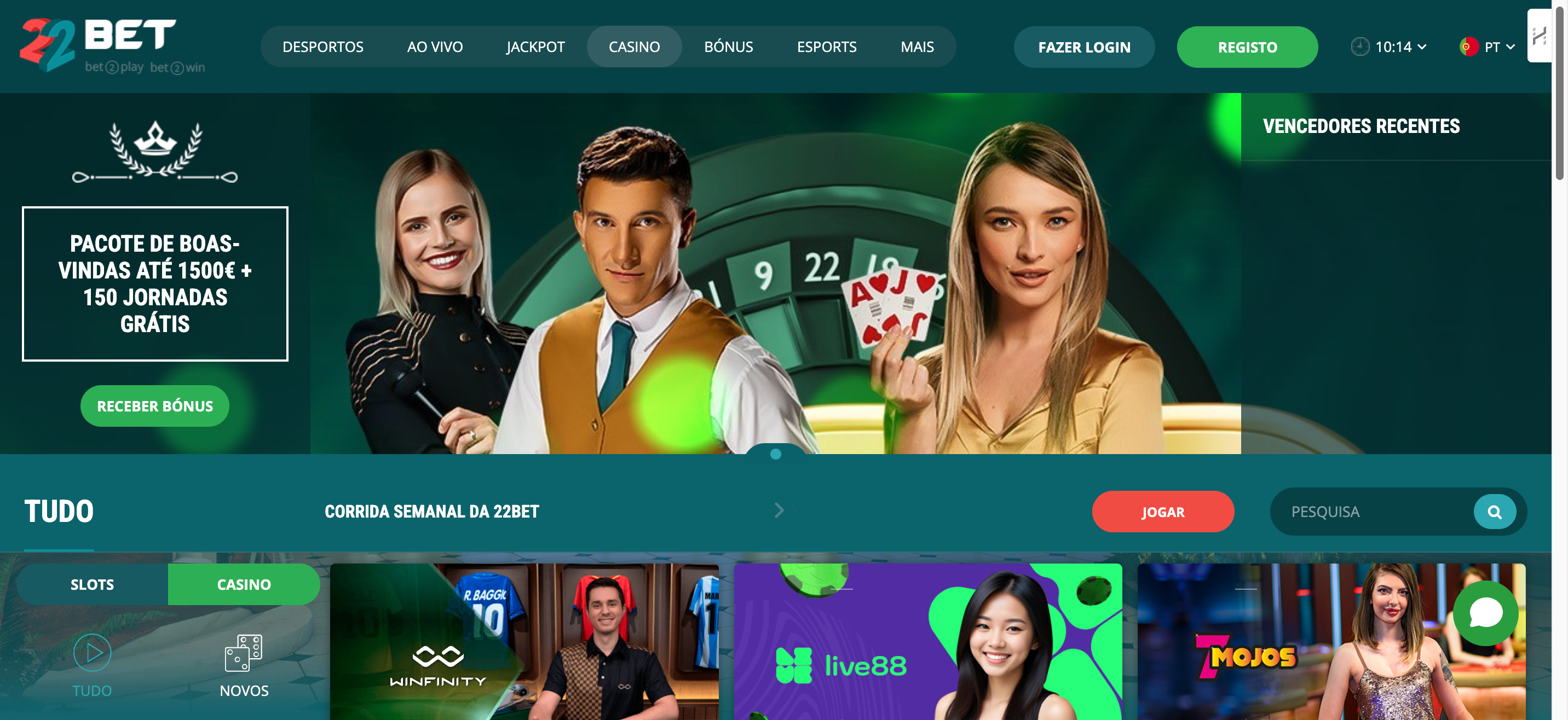 22Bet Portugal