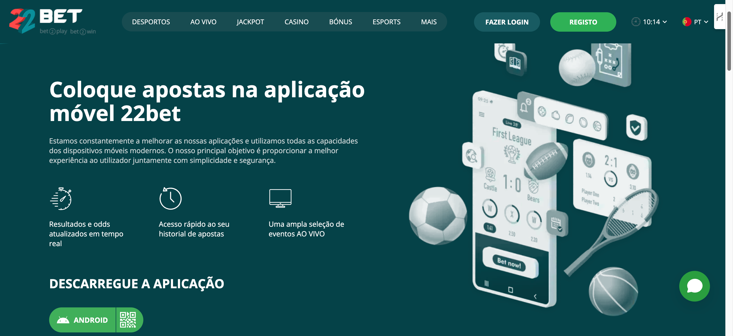 22Bet Portugal