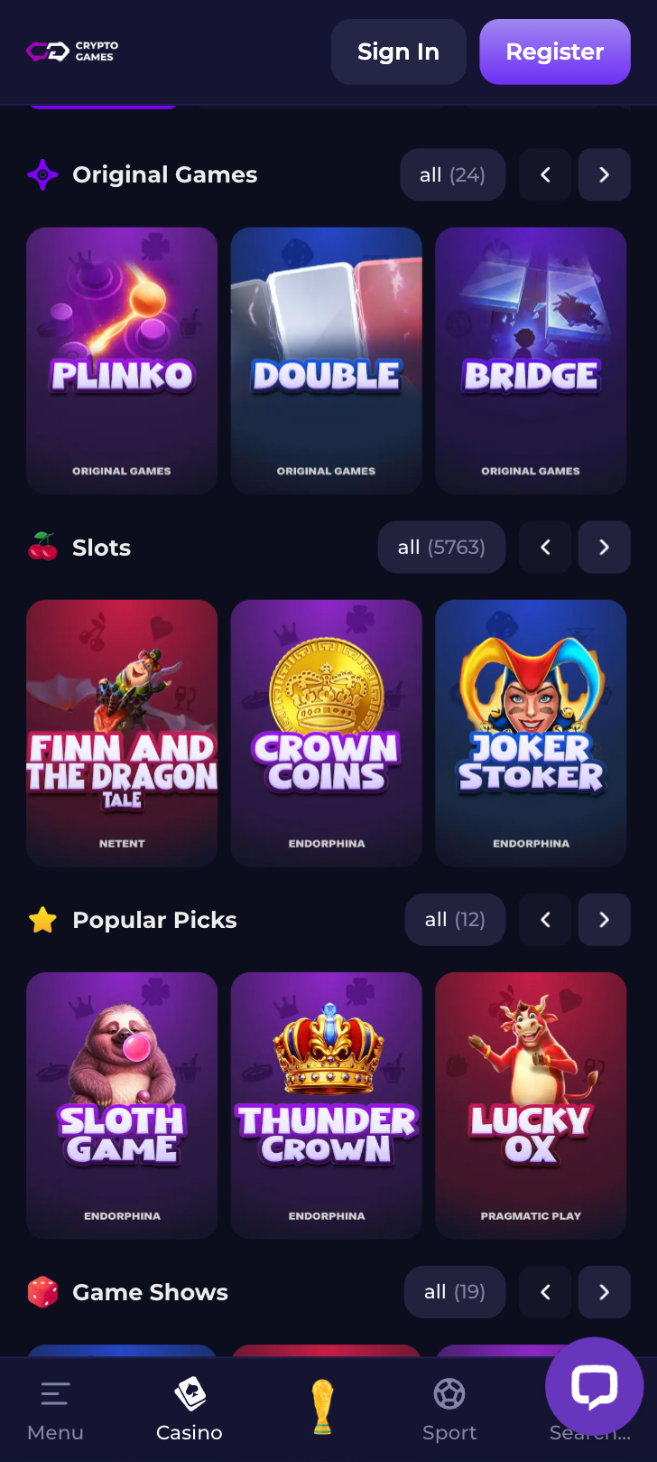 Crypto-games