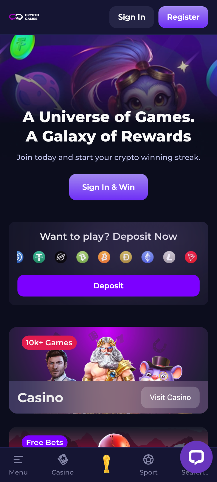 Crypto-games