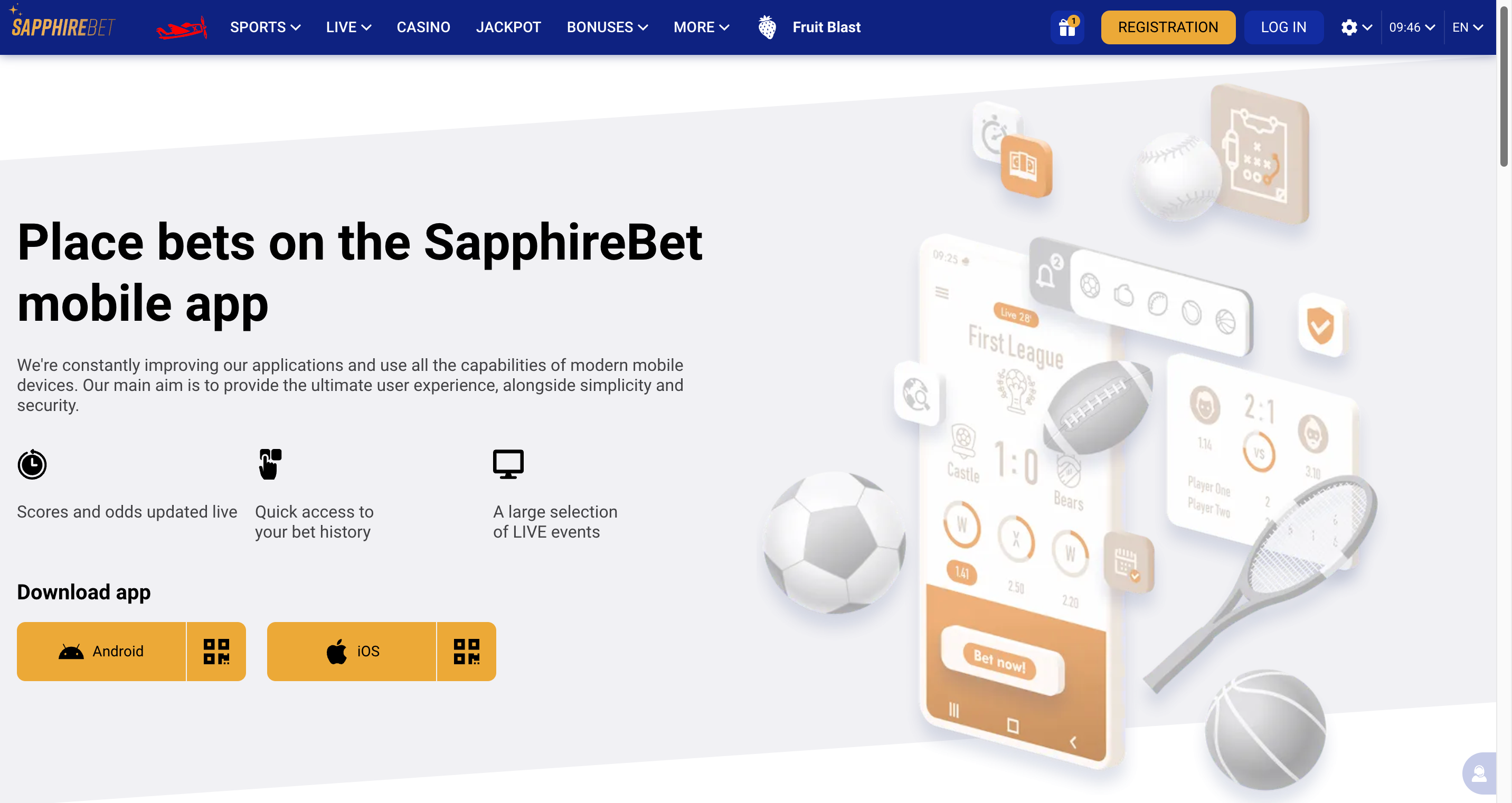 Sapphirebet App