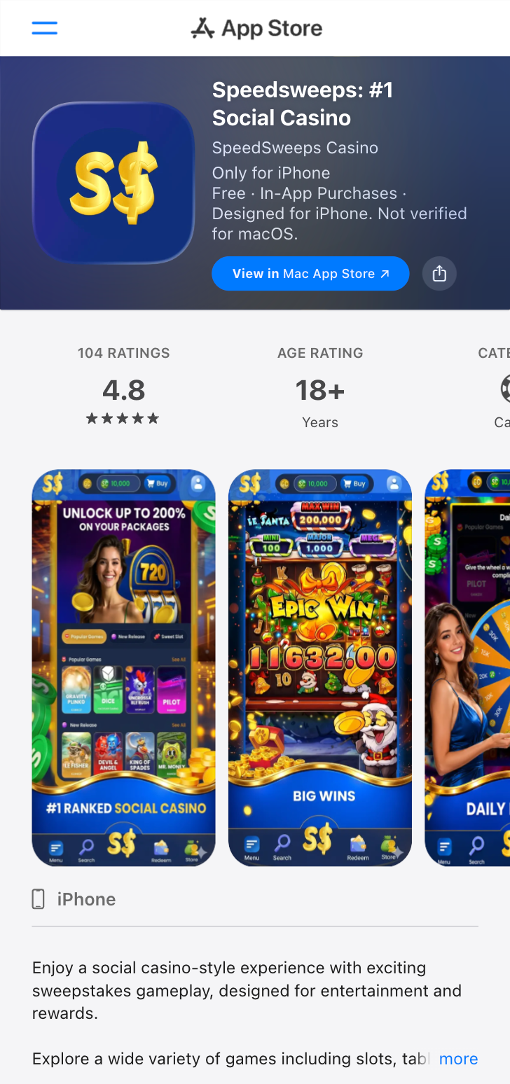 Speedsweeps