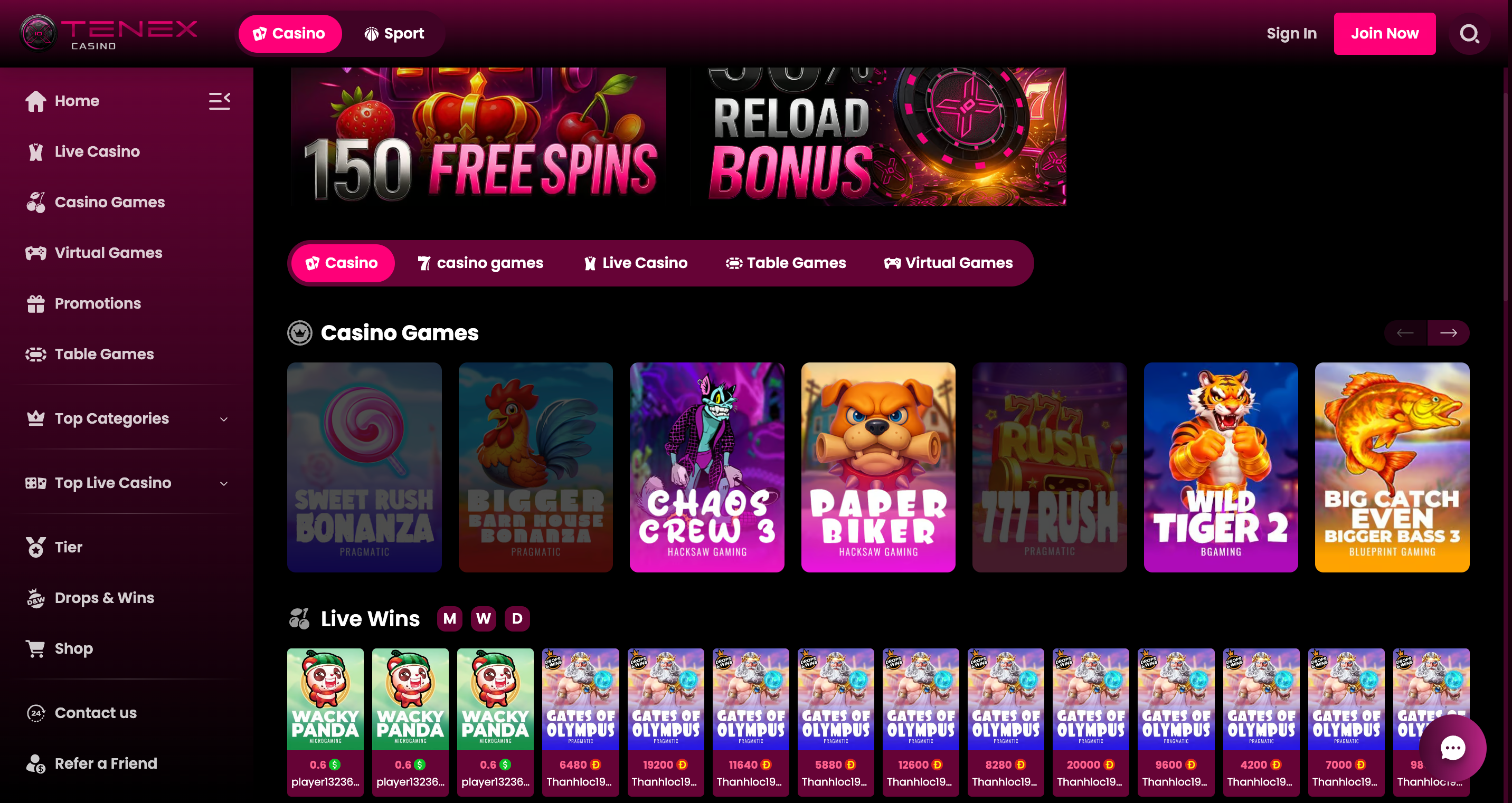 Tenex Casino