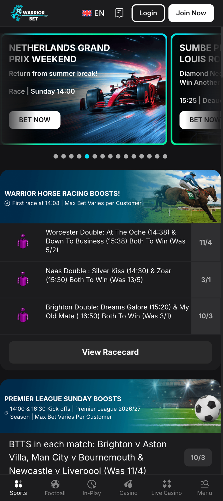 WarriorBet