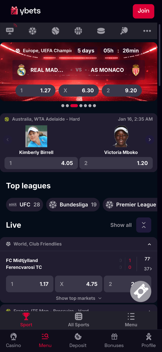 Ybets App