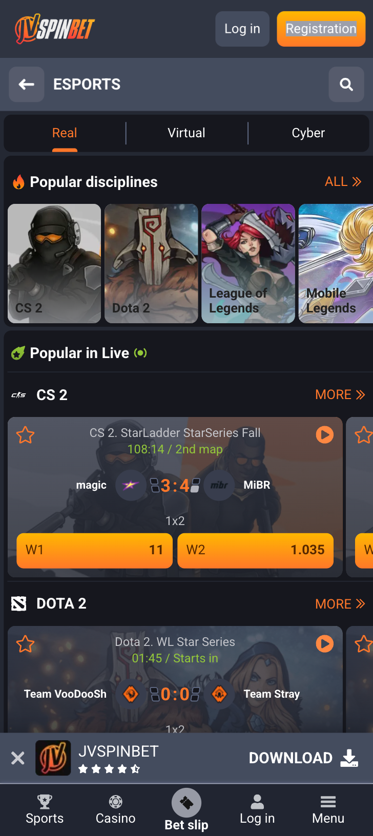 JVSPINBET