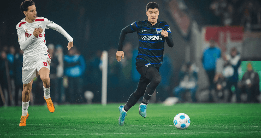 Hertha Berlin. Source: Official Facebook. Edited photo