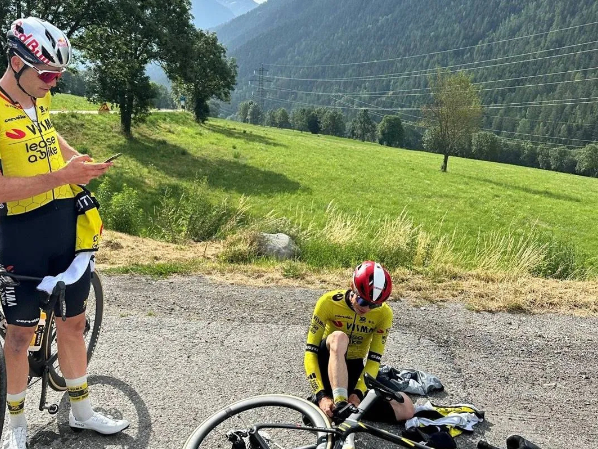 Van Aert and Vingegaard