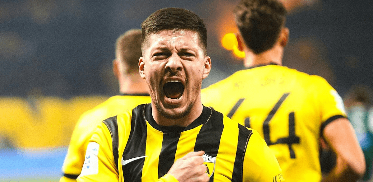 AEK Athens. Source: Official Instagram. Edited photo