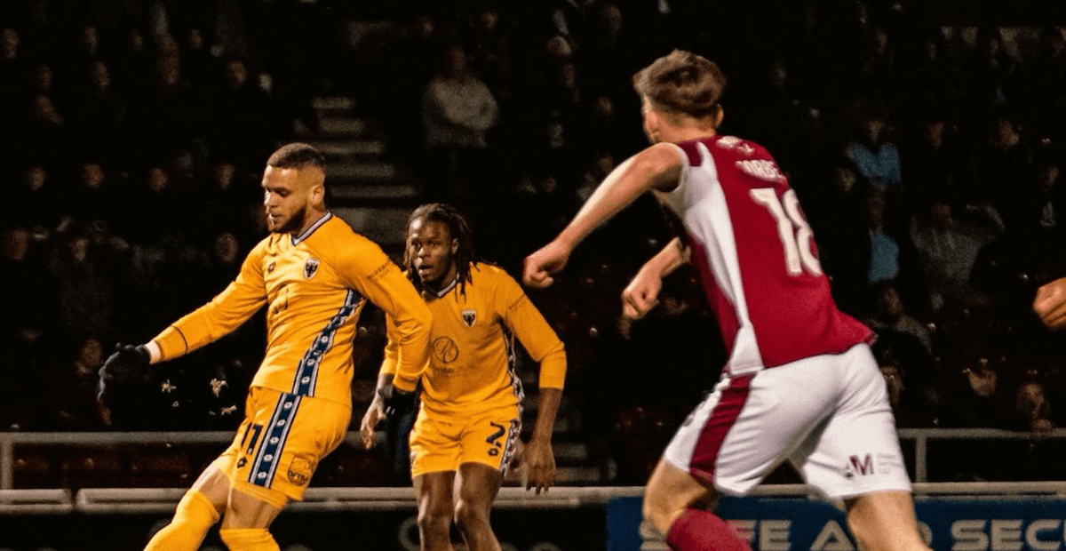 AFC-Wimbledon. Source: Official Facebook. Edited photo