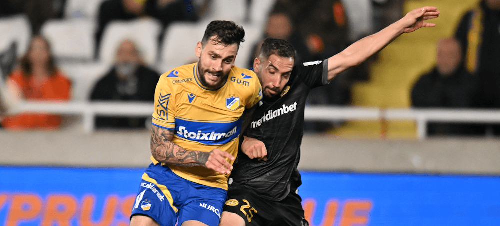 APOEL. Source: Official Website. Edited photo.