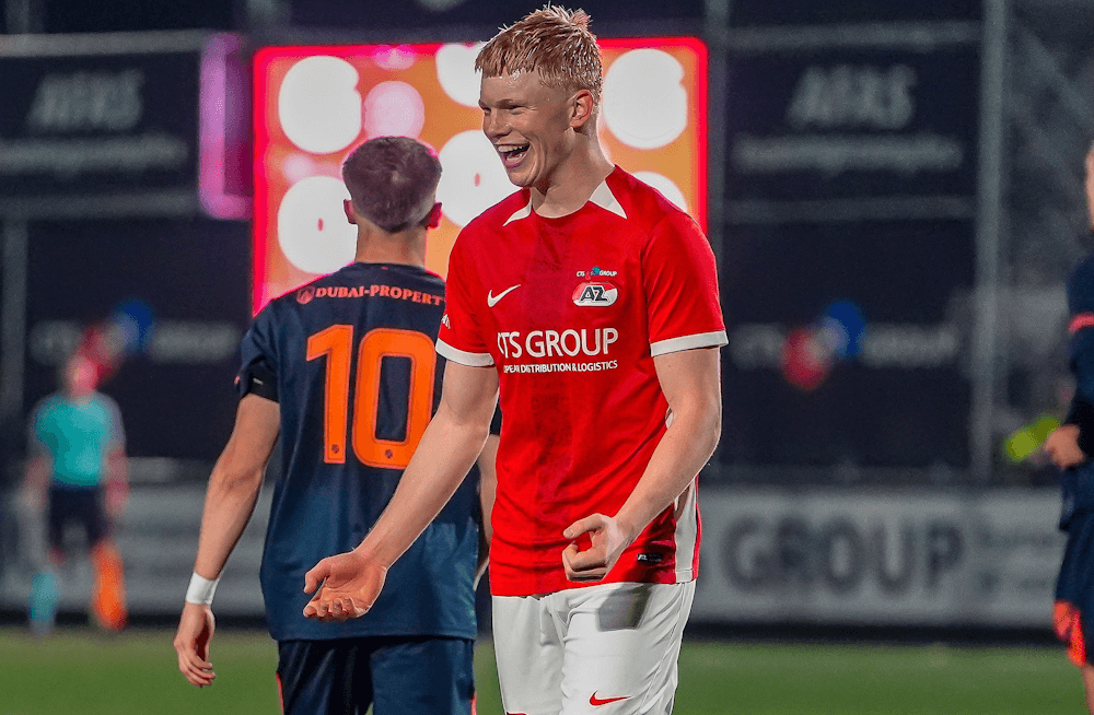 AZ Alkmaar (Youth). Source: Official X/Twitter. Edited photo