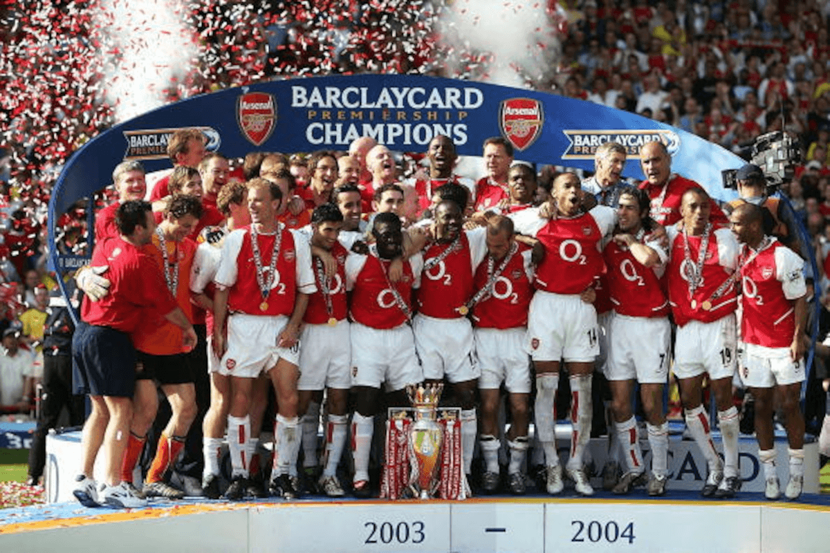 Arsenal last won 22 Years Ago