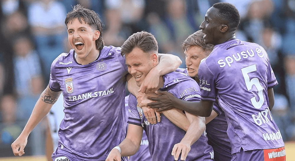 Austria Vienna. Source: Official Facebook. Edited photo