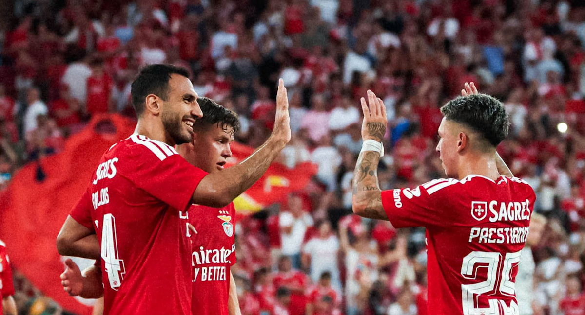 Benfica. Source: Official Facebook