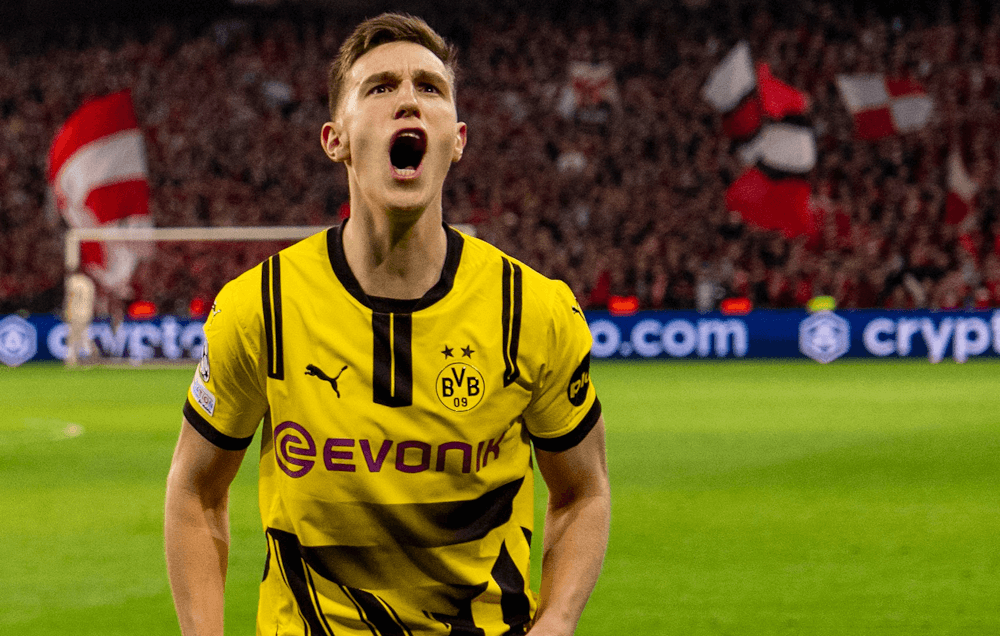 Borussia Dortmund. Source: Official X/Twitter. Edited photo