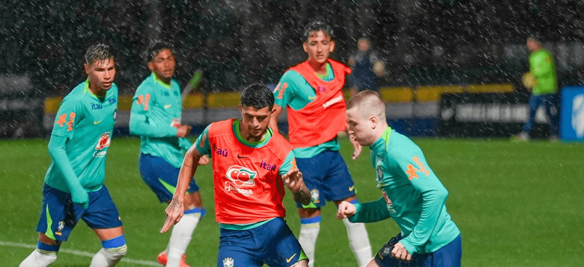 Brazil-U20. Source: Official Facebook. Edited photo