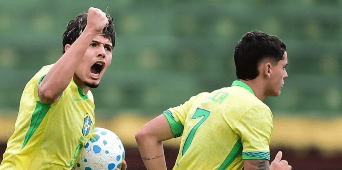 Brazil-U20. Source: Official Facebook. Edited photo