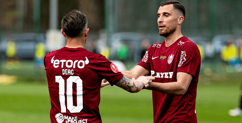 CFR Cluj. Source: Official Facebook. Edited photo
