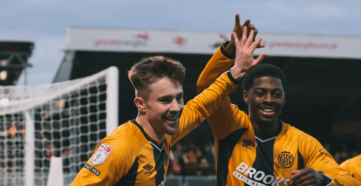 Cambridge-United. Source: Official Facebook. Edited photo