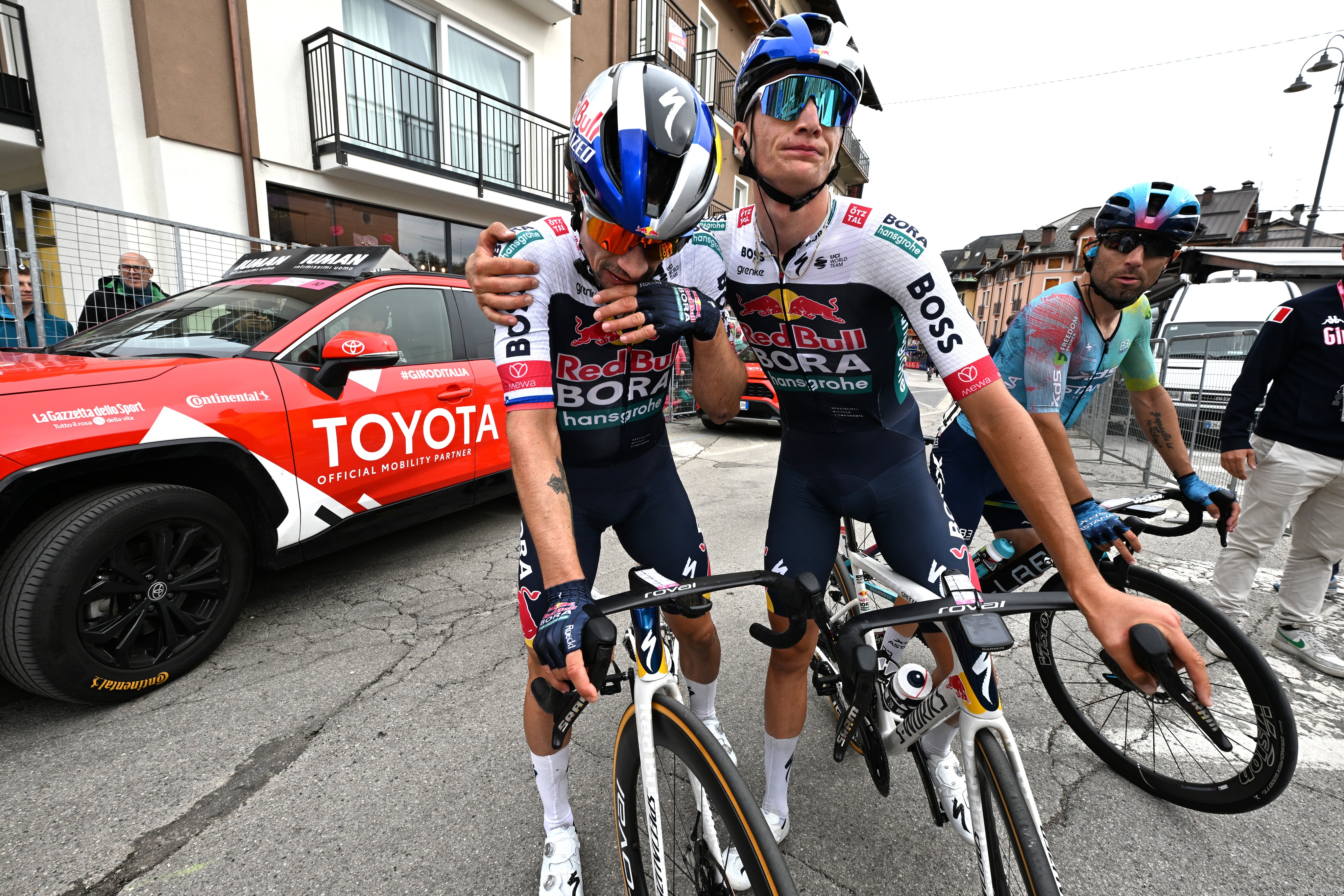 roglic after losing more than a minute on stage 15 at giro 2025