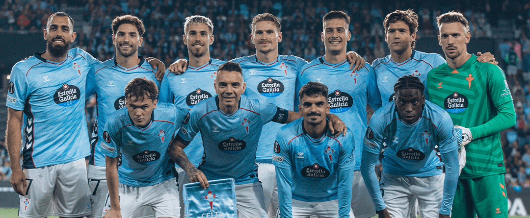 Celta Vigo. Source: Official Facebook. Edited photo