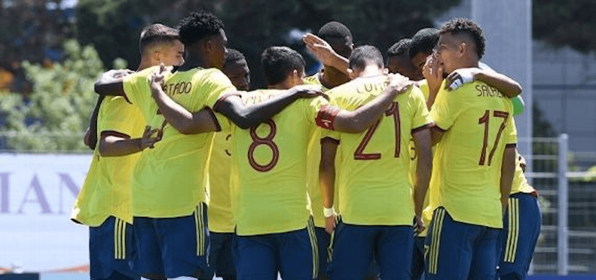 Colombia U19. Source: Official Facebook