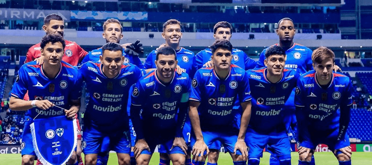 Cruz Azul. Source: Official Facebook. Edited photo