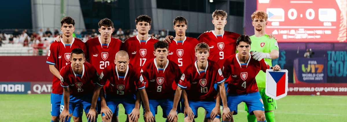Czech Republic U17. Source: Official Facebook. Edited photo