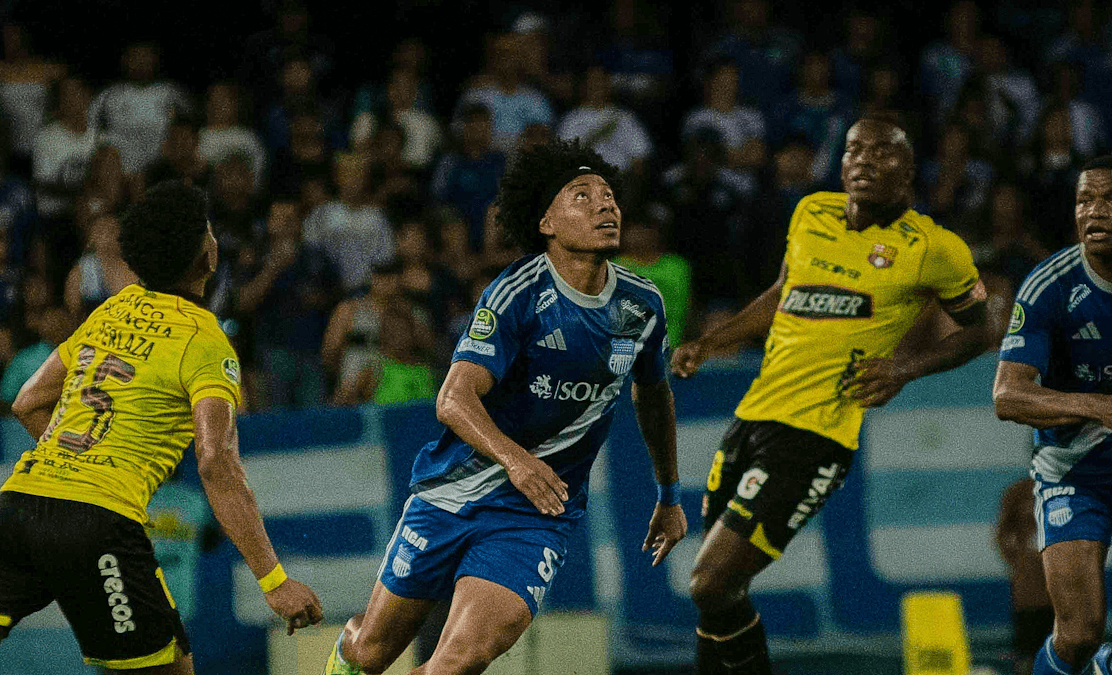 Emelec. Source: Official X/Twitter. Edited photo