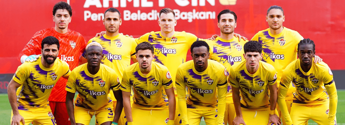 Eyupspor. Source: Official Facebook. Edited photo
