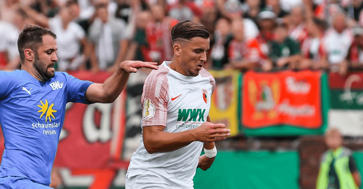FC-Augsburg. Source: Official Facebook. Edited photo