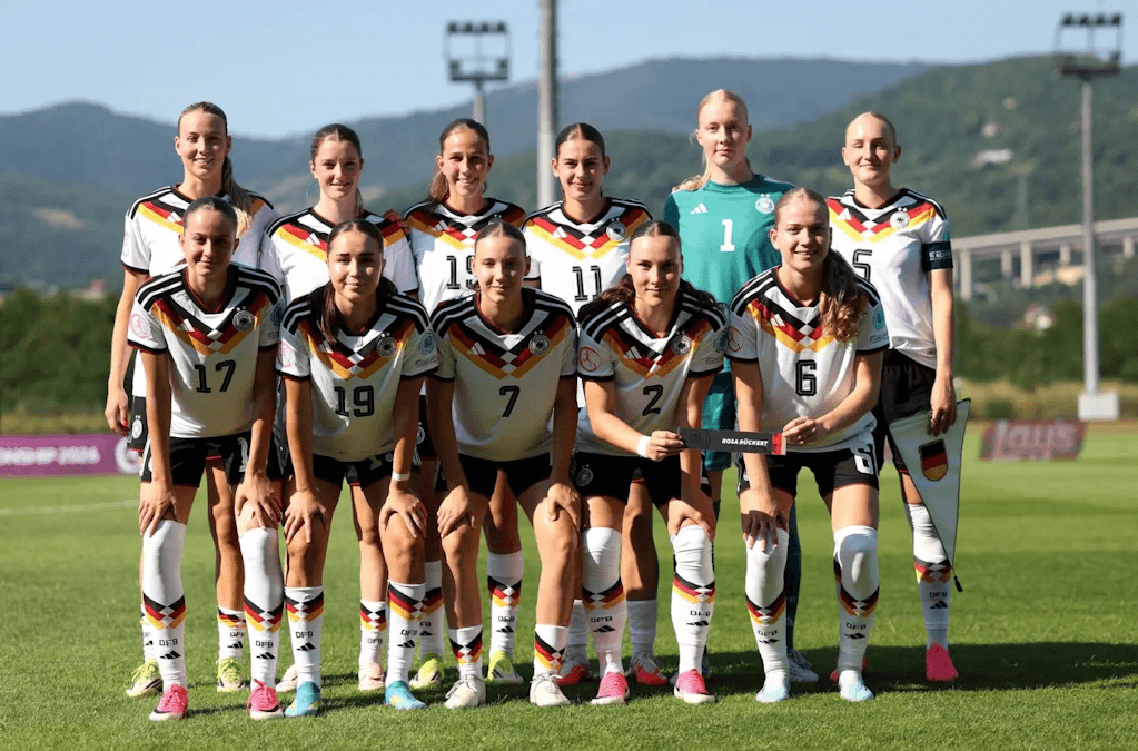 Germany W U19. Source: Official Instagram. Edited photo