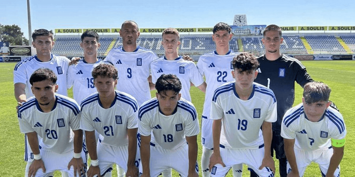 Greece-U19. Source: Official Facebook. Edited photo