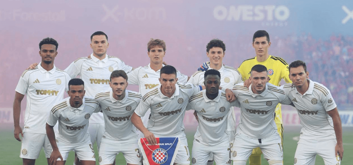 Hajduk Split. Source: Official Facebook. Edited photo