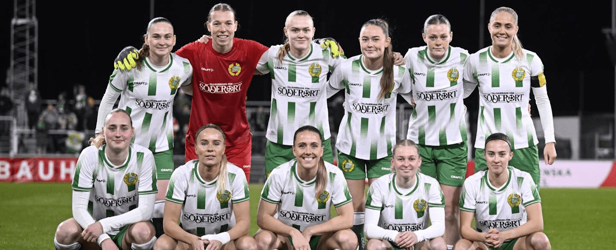 Hammarby (w). Source: Official Instagram. Edited photo