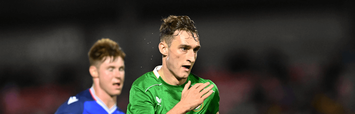 Ireland U21. Source: Official Facebook. Edited photo