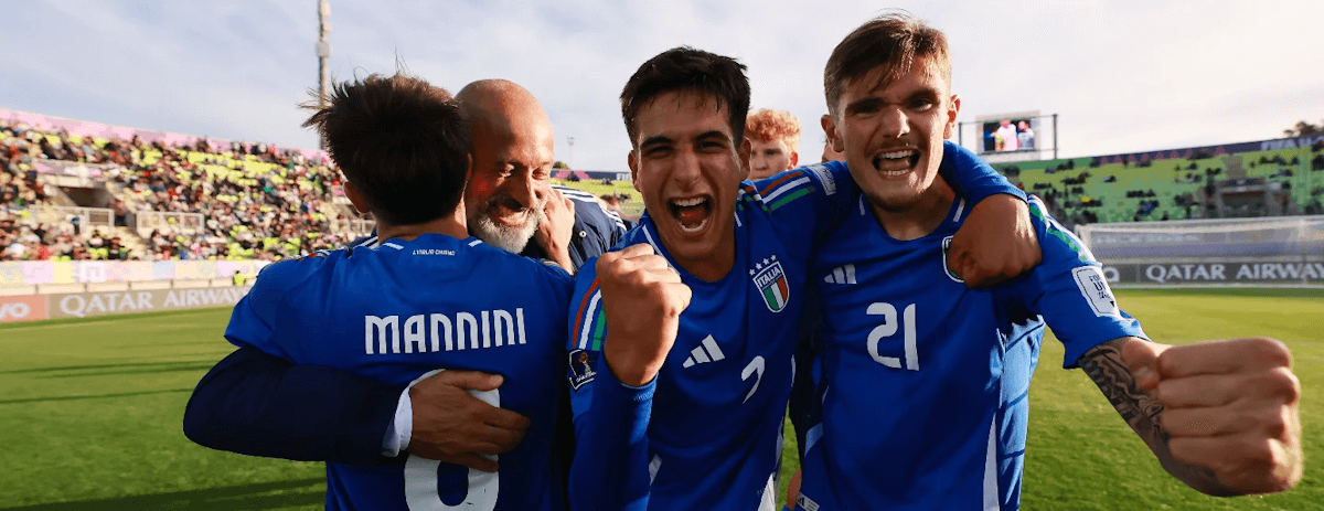 Italy U20. Source: Official Instagram. Edited photo