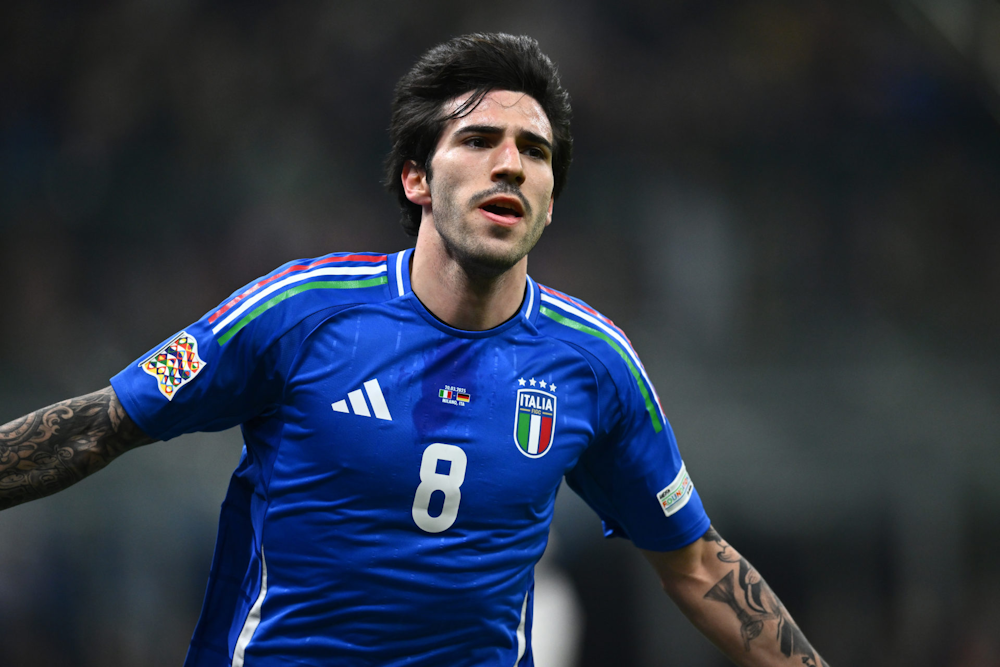 Italy.Sandro Tonali. Source: Official Website