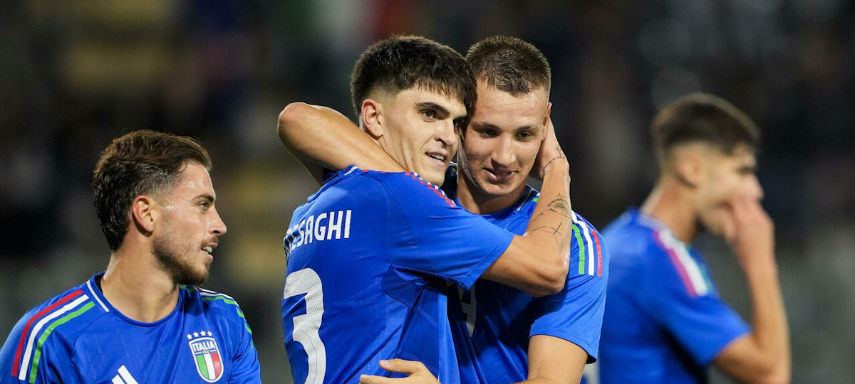 Italy U21. Source: Official Facebook