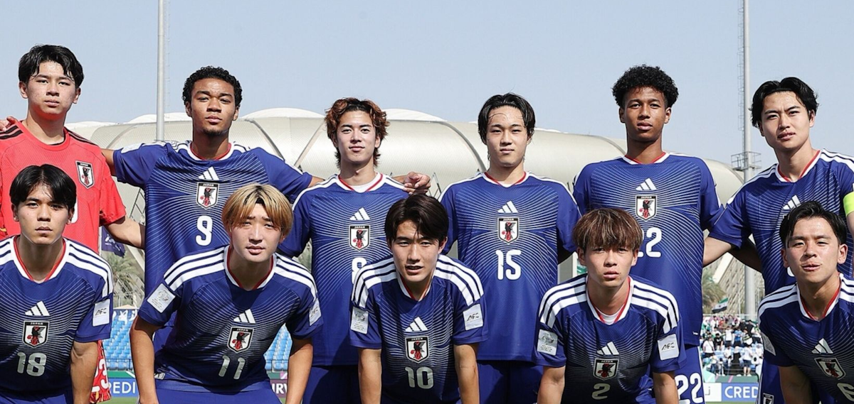 Japan U23. Source: Official Facebook
