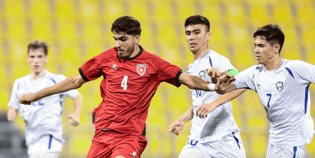 Jordan-U23. Source: Official Facebook. Edited photo