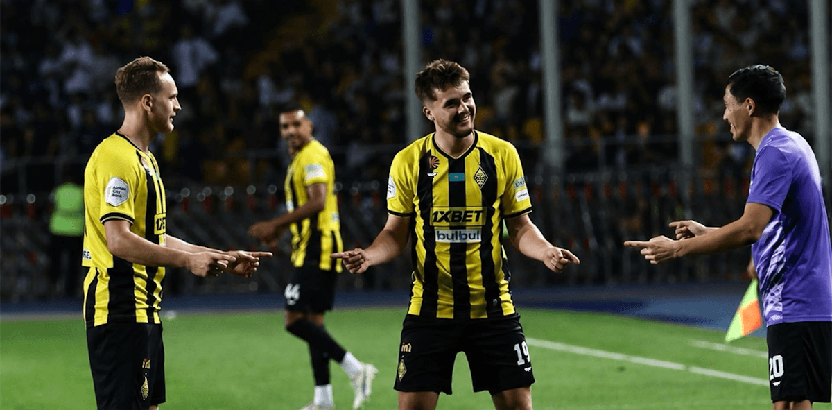 Kairat-Almaty. Source: Official Facebook. Edited photo