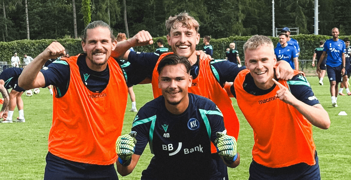 Karlsruher-SC. Source: Official Facebook. Edited photo