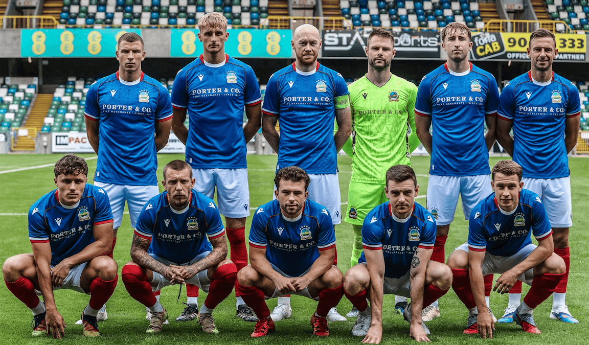 Linfield. Source: Official Facebook. Edited photo