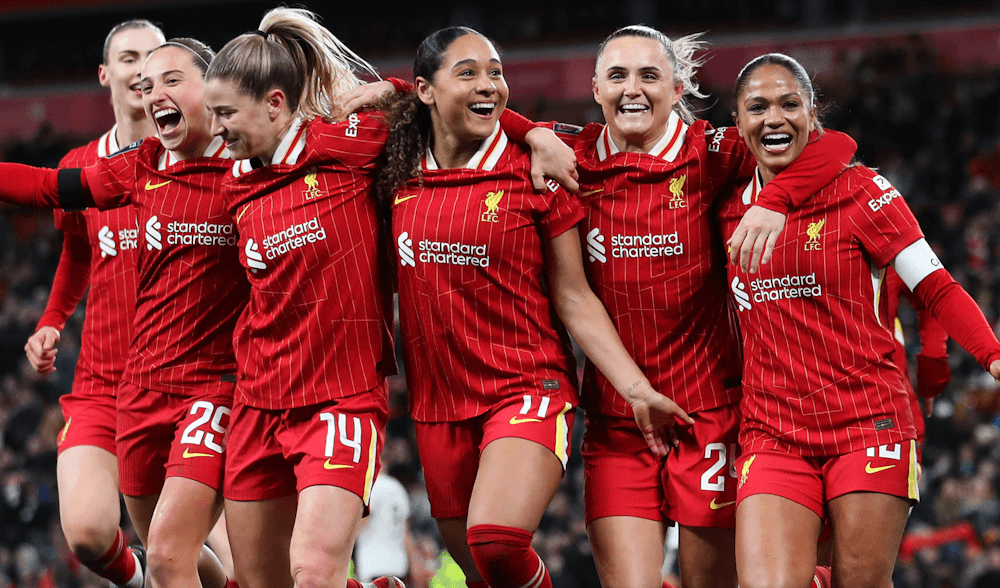 Liverpool (w). Source: Official X/Twitter. Edited photo