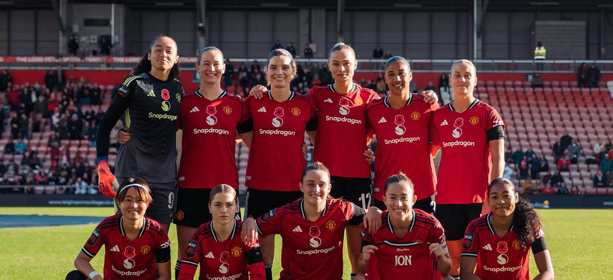 Manchester United (w). Source: Official Facebook