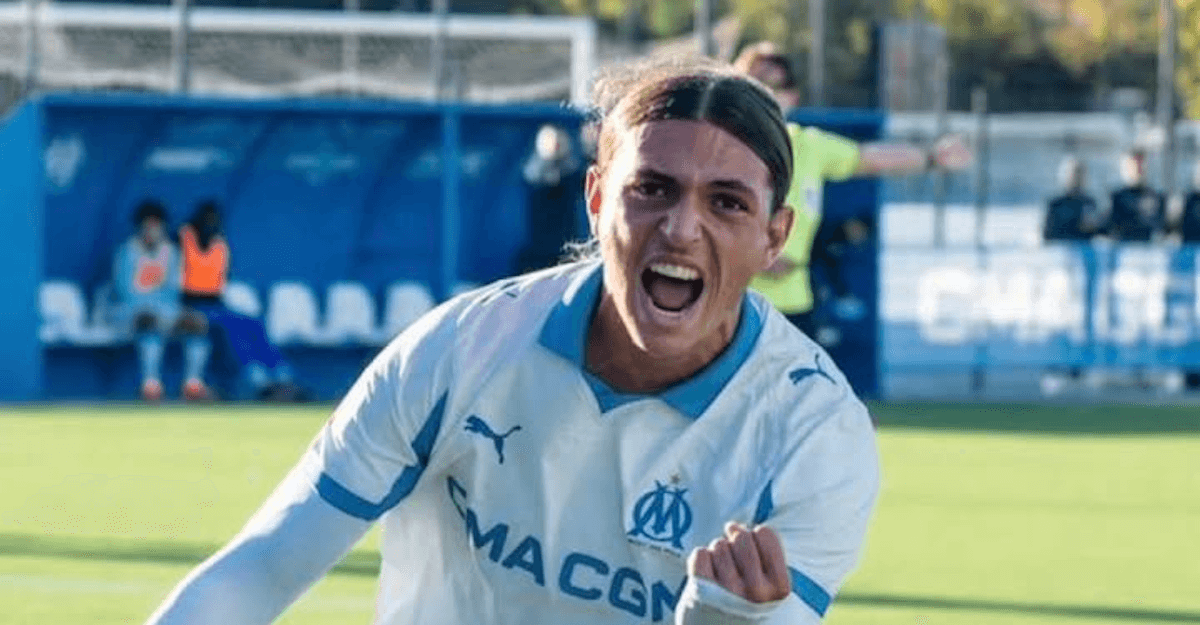 Marseille-U19. Source: Official Facebook. Edited photo