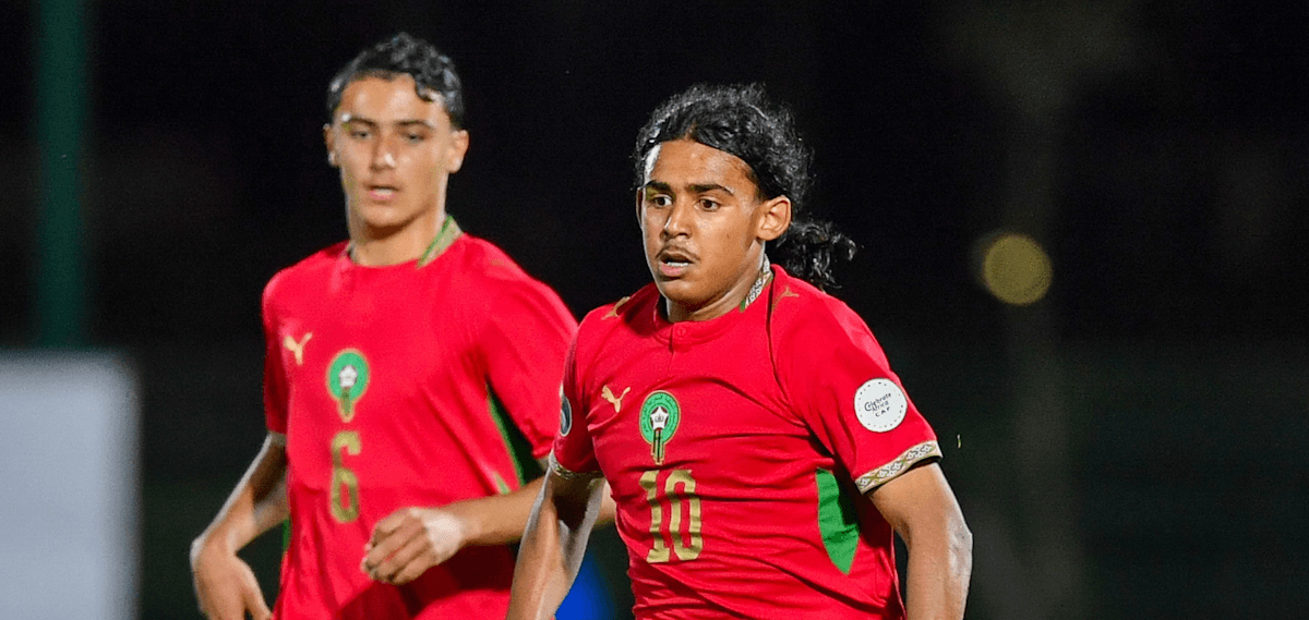 Morocco-U17. Source: Official Facebook. Edited photo