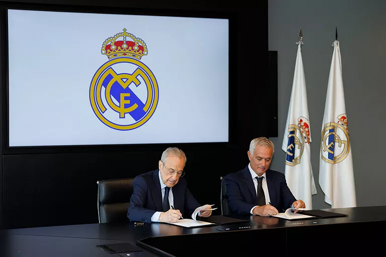 Mourinho's Presentation Event. Source: Official Website